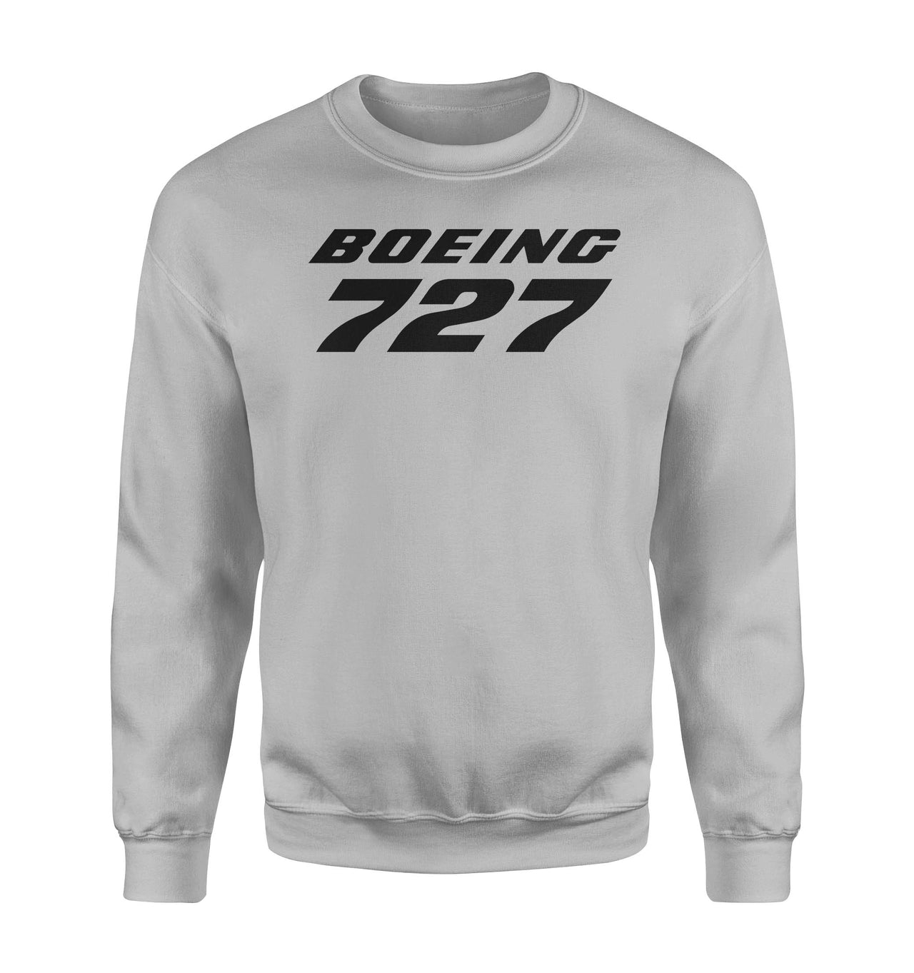 Boeing 727 & Text Designed Sweatshirts