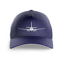 Thumbnail for Boeing 737-800NG Silhouette Printed Hats