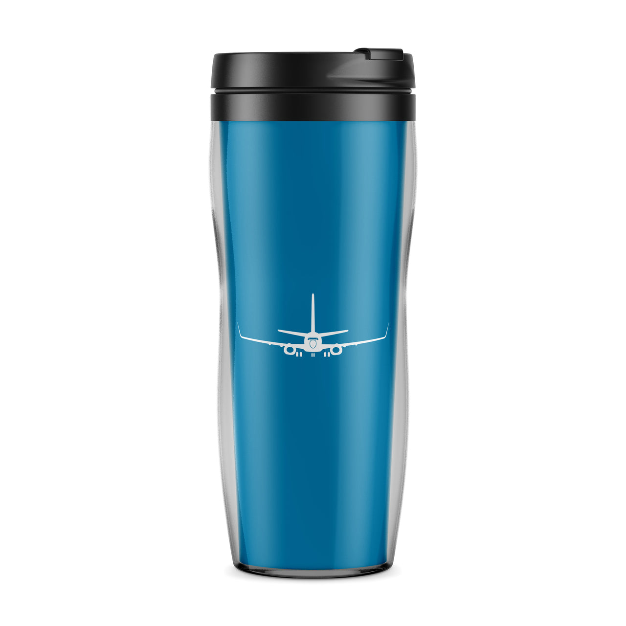Boeing 737-800NG Silhouette Designed Travel Mugs