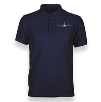Thumbnail for Boeing 737-800NG Silhouette Designed Polo T-Shirts