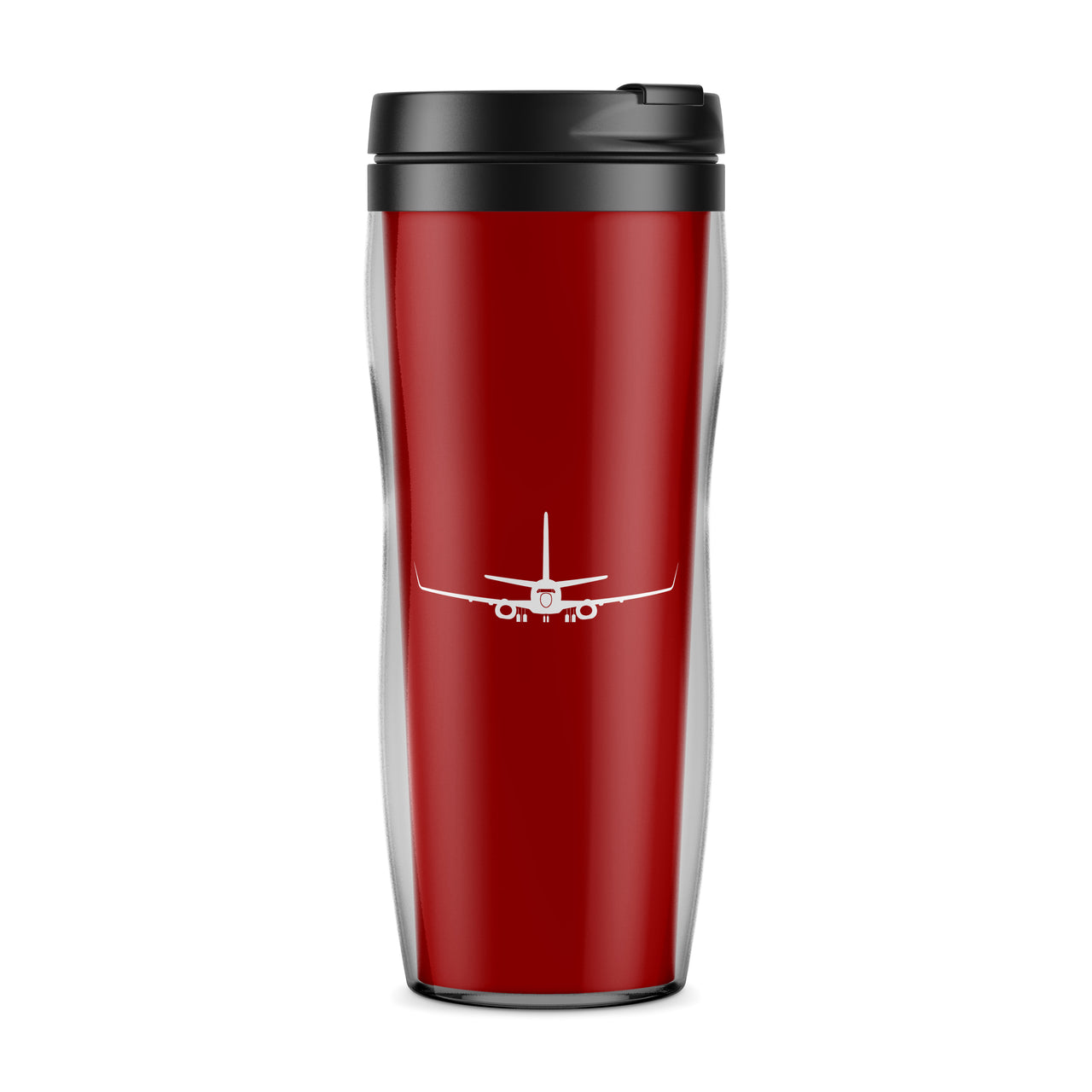Boeing 737-800NG Silhouette Designed Travel Mugs