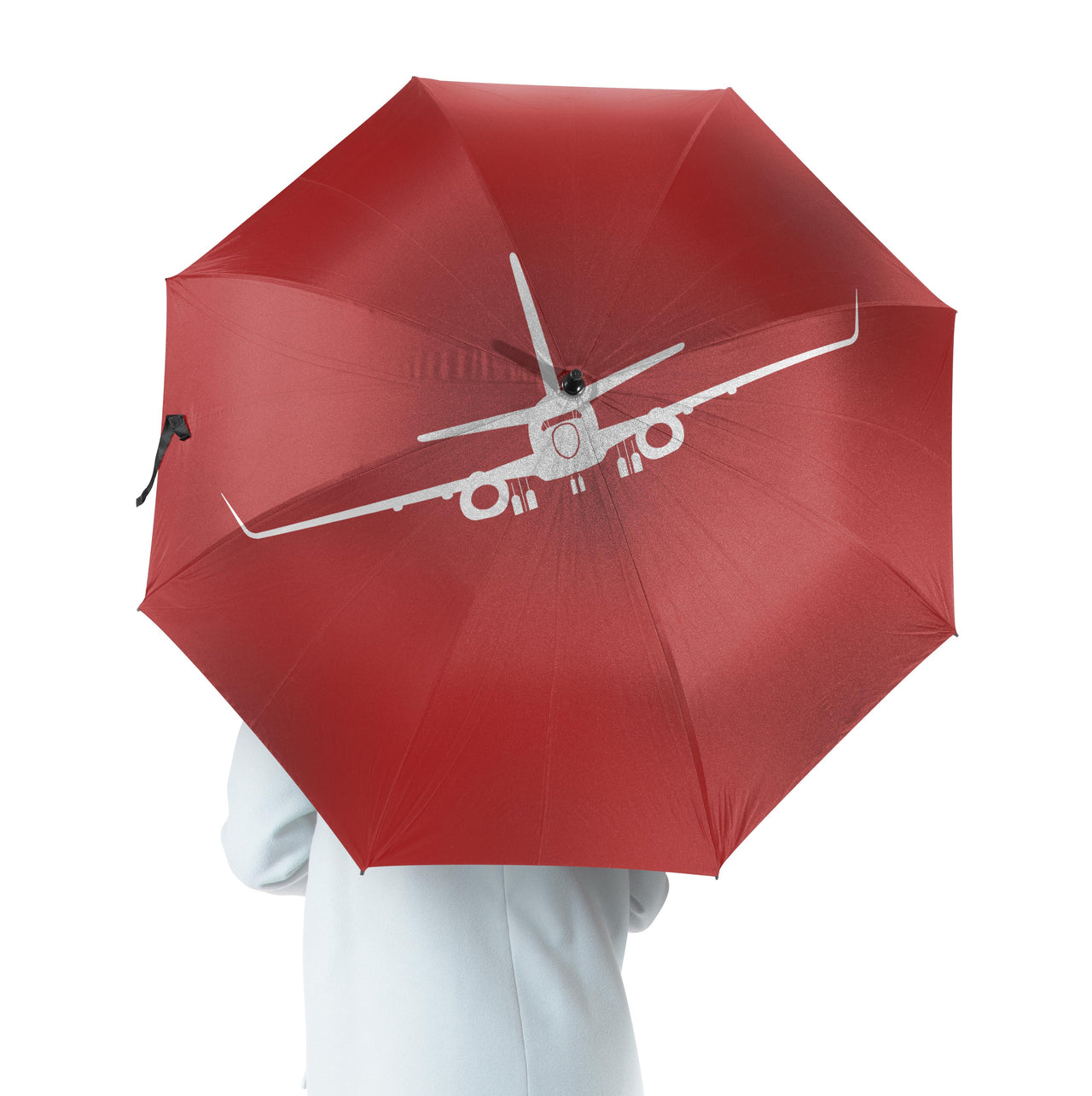 Boeing 737-800NG Silhouette Designed Umbrella