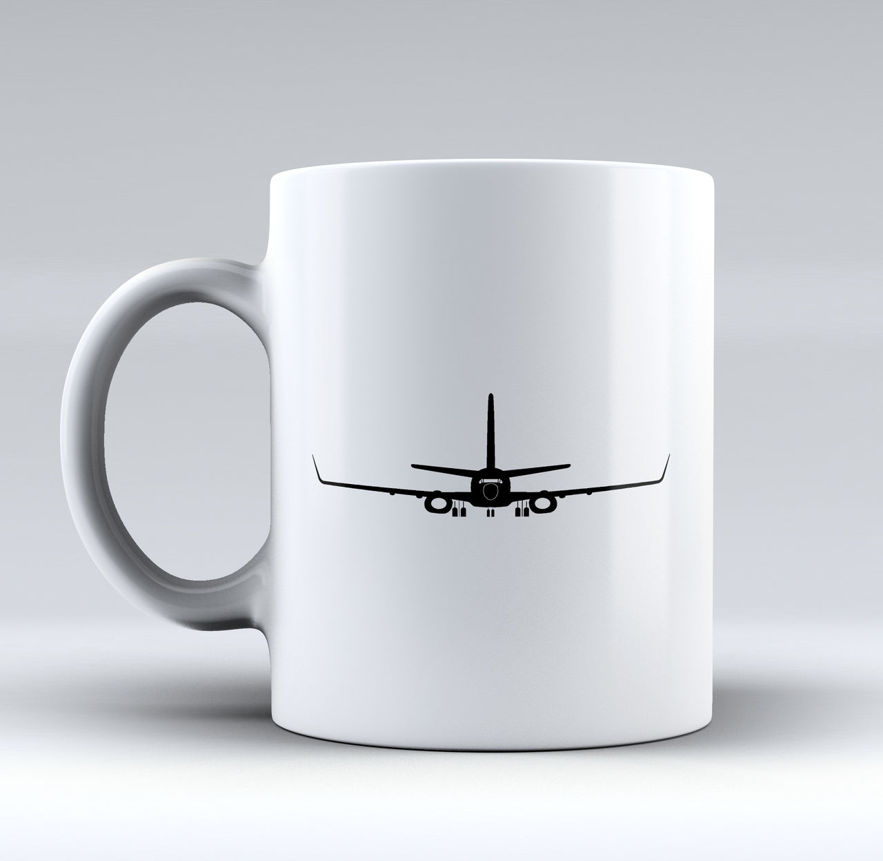 Boeing 737-800NG Silhouette Designed Mugs