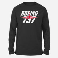 Thumbnail for Amazing Boeing 737 Designed Long-Sleeve T-Shirts