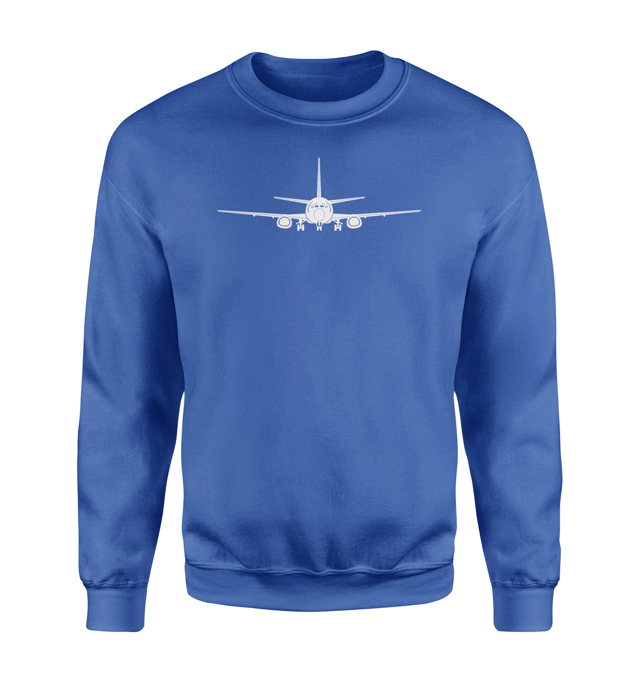 Boeing 737 Silhouette Designed Sweatshirts