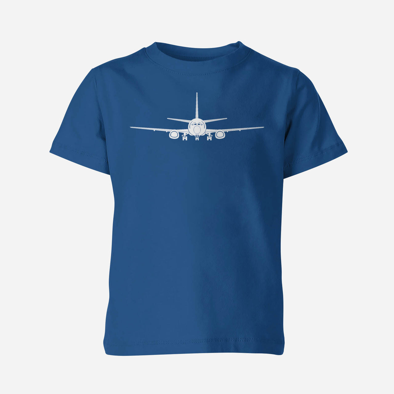 Boeing 737 Silhouette Designed Children T-Shirts