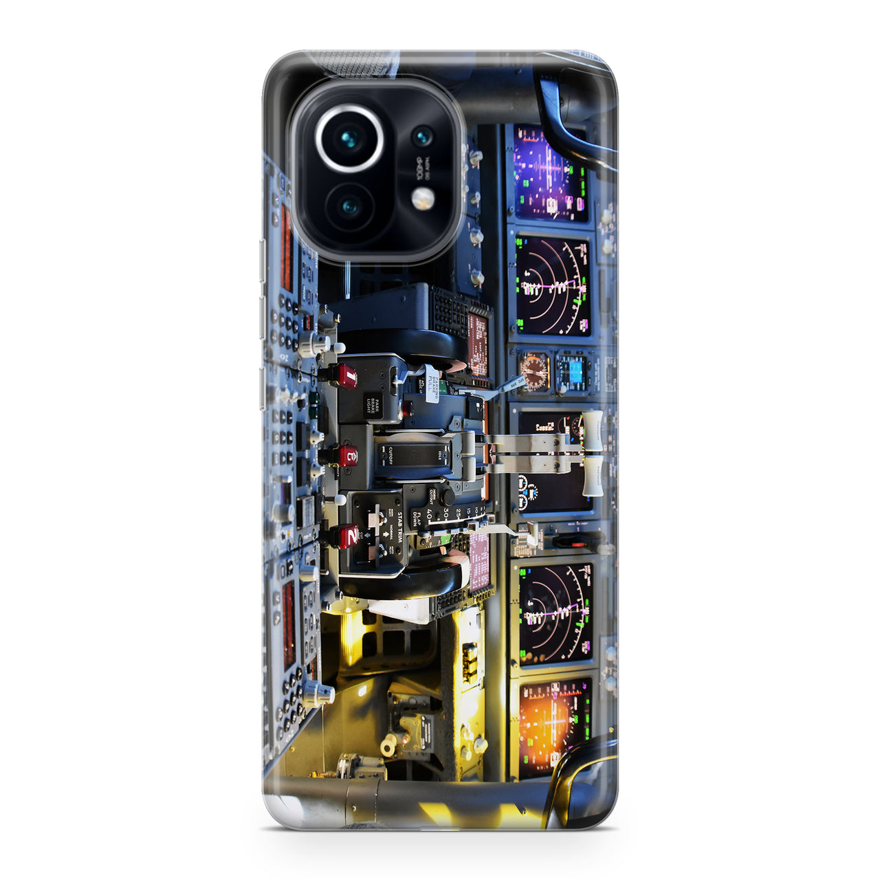 Boeing 737 Cockpit Designed Xiaomi Cases