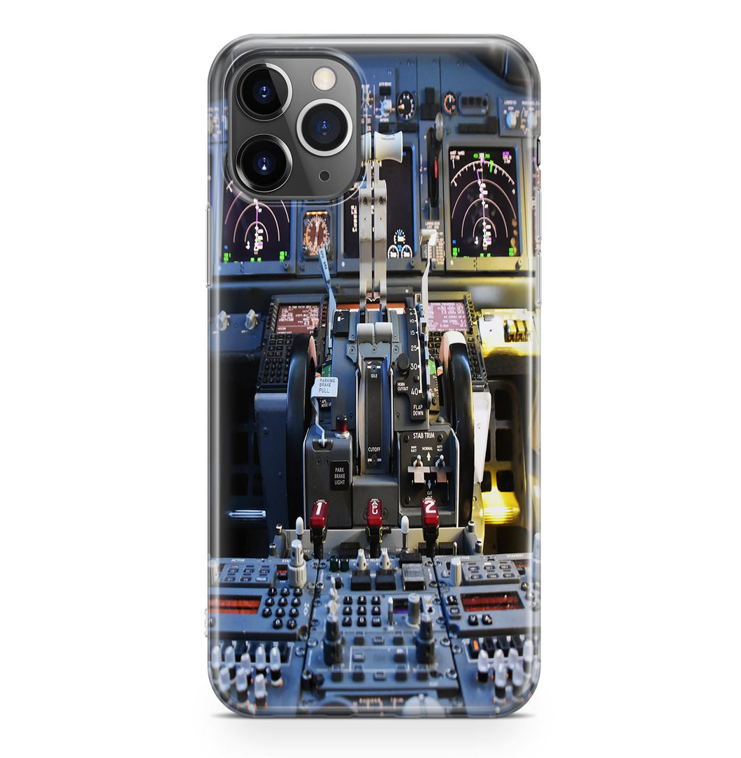 Boeing 737 Cockpit Printed iPhone Cases