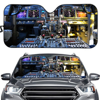 Thumbnail for Boeing 737 Cockpit Designed Car Sun Shade