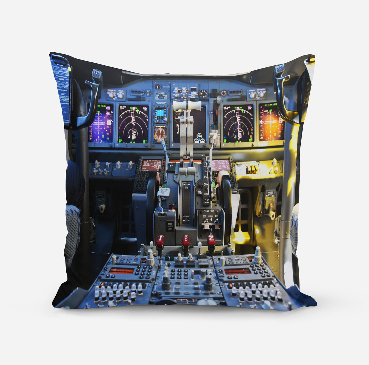 Boeing 737 Cockpit Designed Pillows