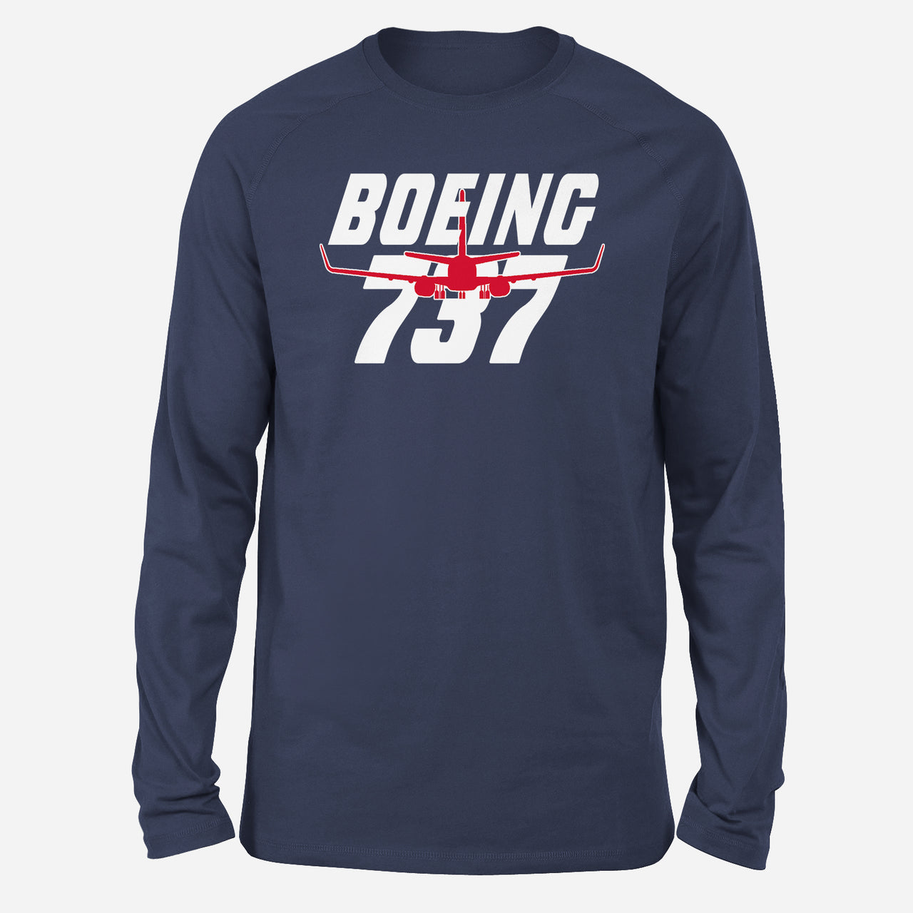 Amazing Boeing 737 Designed Long-Sleeve T-Shirts