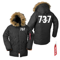 Thumbnail for Boeing 737 Designed Designed Parka Bomber Jackets