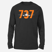 Thumbnail for Boeing 737 Designed Long-Sleeve T-Shirts