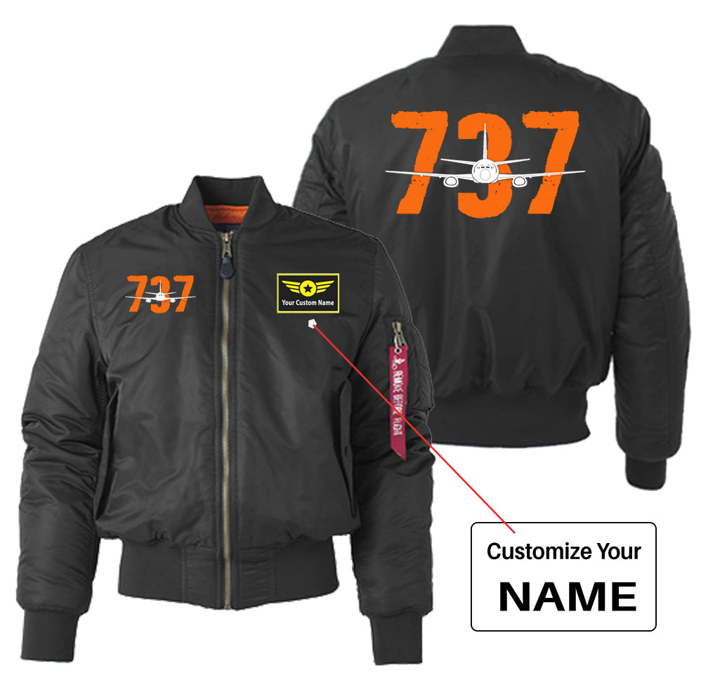 Boeing 737 Designed Designed "Women" Bomber Jackets