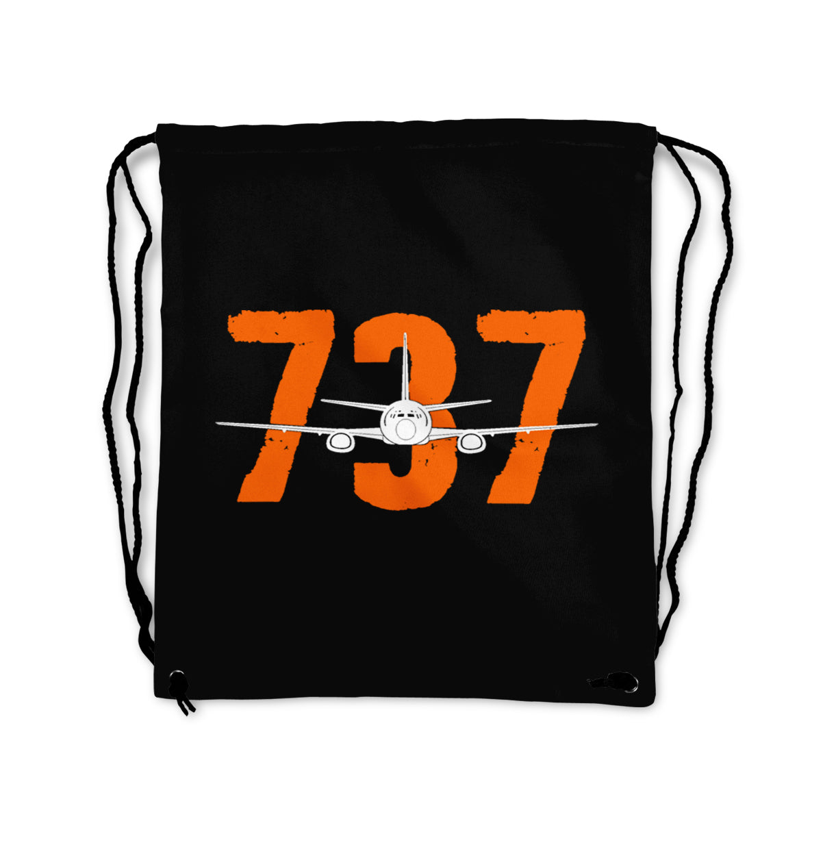 Boeing 737 Designed Drawstring Bags