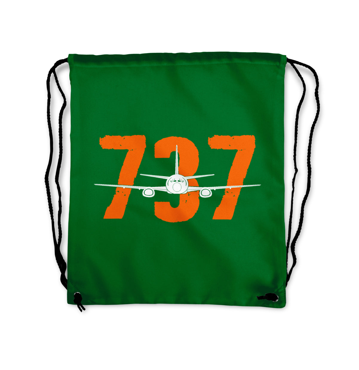 Boeing 737 Designed Drawstring Bags