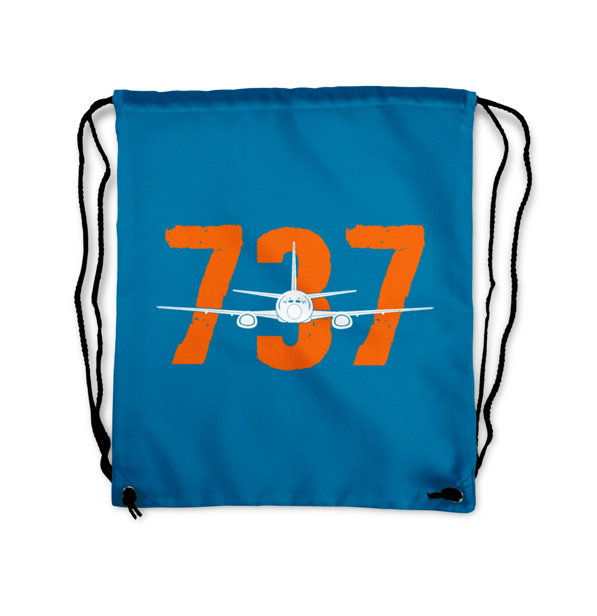 Boeing 737 Designed Drawstring Bags