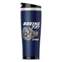 Thumbnail for Boeing 737 Engine & CFM56 Designed Travel Mugs