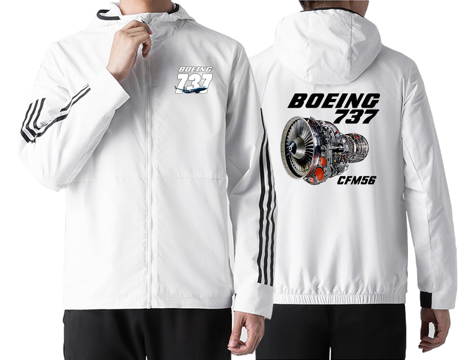 Boeing 737 Engine & CFM56 Designed Sport Style Jackets