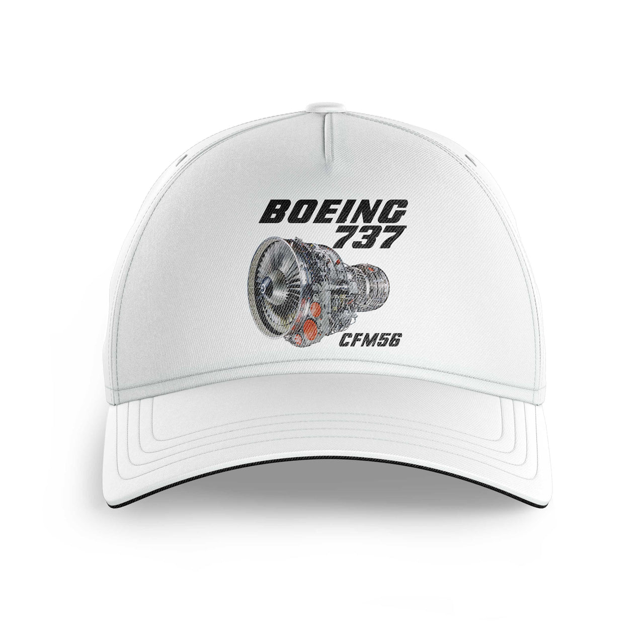Boeing 737 Engine & CFM56 Engine Printed Hats