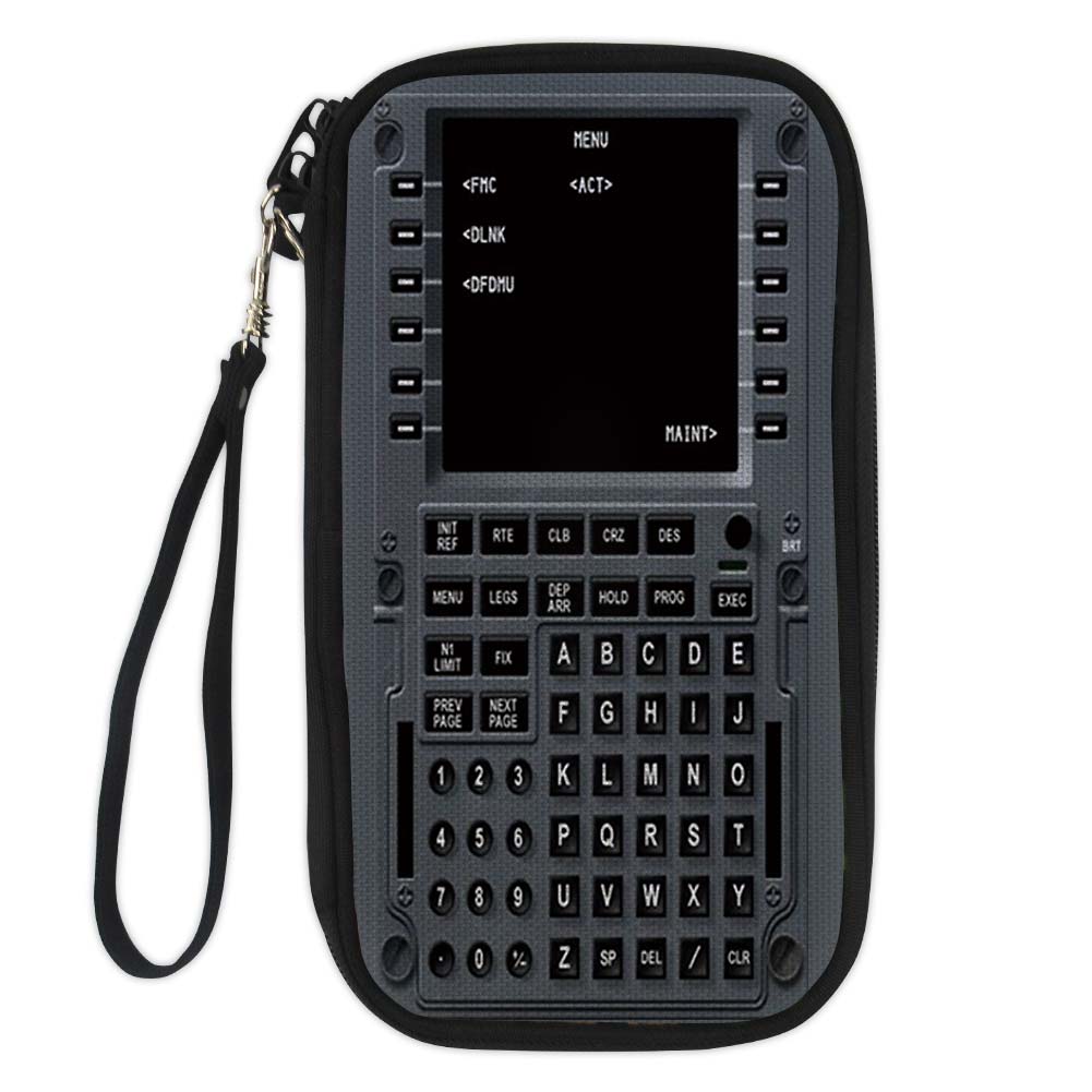 Boeing 737 FMC Designed Travel Cases & Wallets