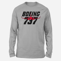Thumbnail for Amazing Boeing 737 Designed Long-Sleeve T-Shirts