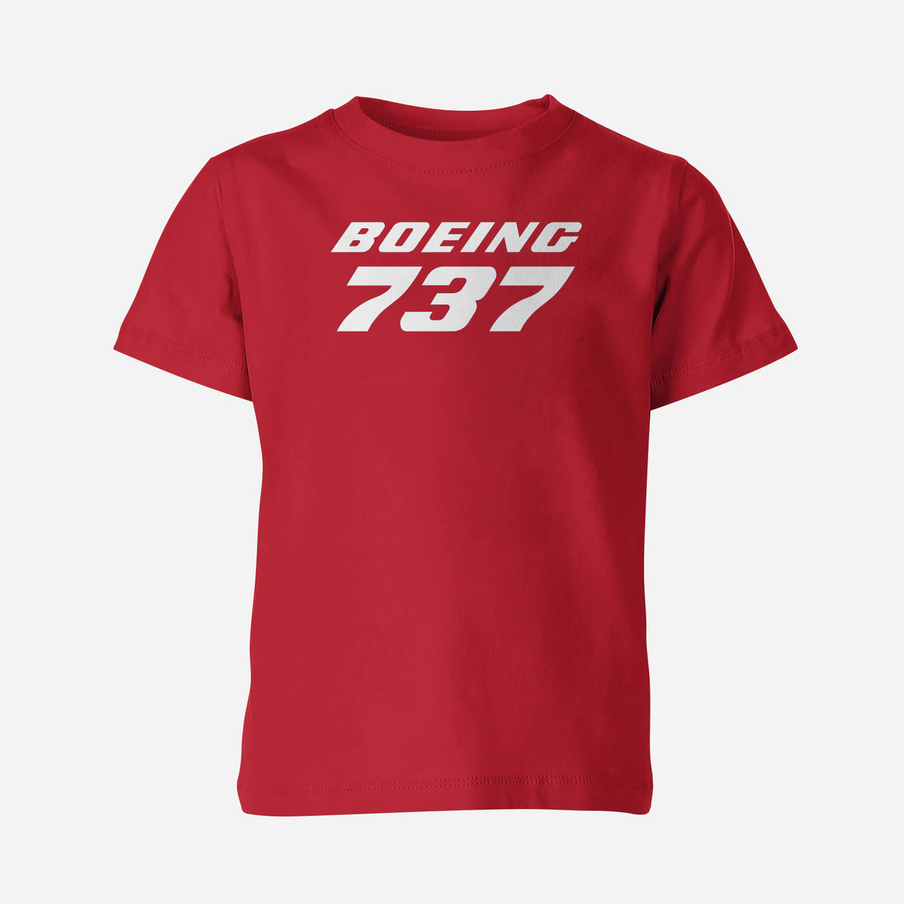Boeing 737 & Text Designed Children T-Shirts