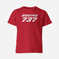 Thumbnail for Boeing 737 & Text Designed Children T-Shirts
