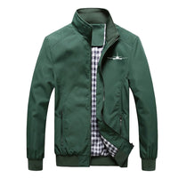 Thumbnail for Boeing 737 Silhouette Designed Stylish Jackets