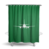 Thumbnail for Boeing 737 Silhouette Designed Shower Curtains
