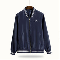 Thumbnail for Boeing 737 Silhouette Designed Thin Spring Jackets