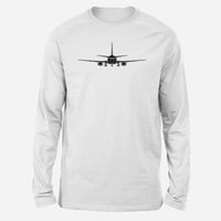 Thumbnail for Boeing 737 Silhouette Designed Long-Sleeve T-Shirts