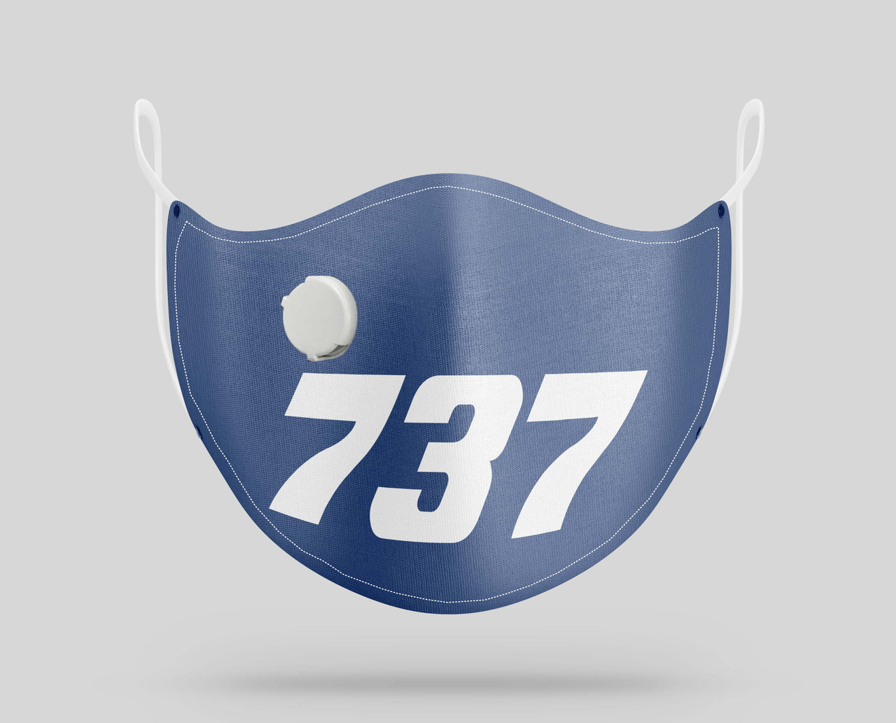 Boeing 737 Text Designed Face Masks