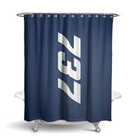 Thumbnail for Boeing 737 Text Designed Shower Curtains