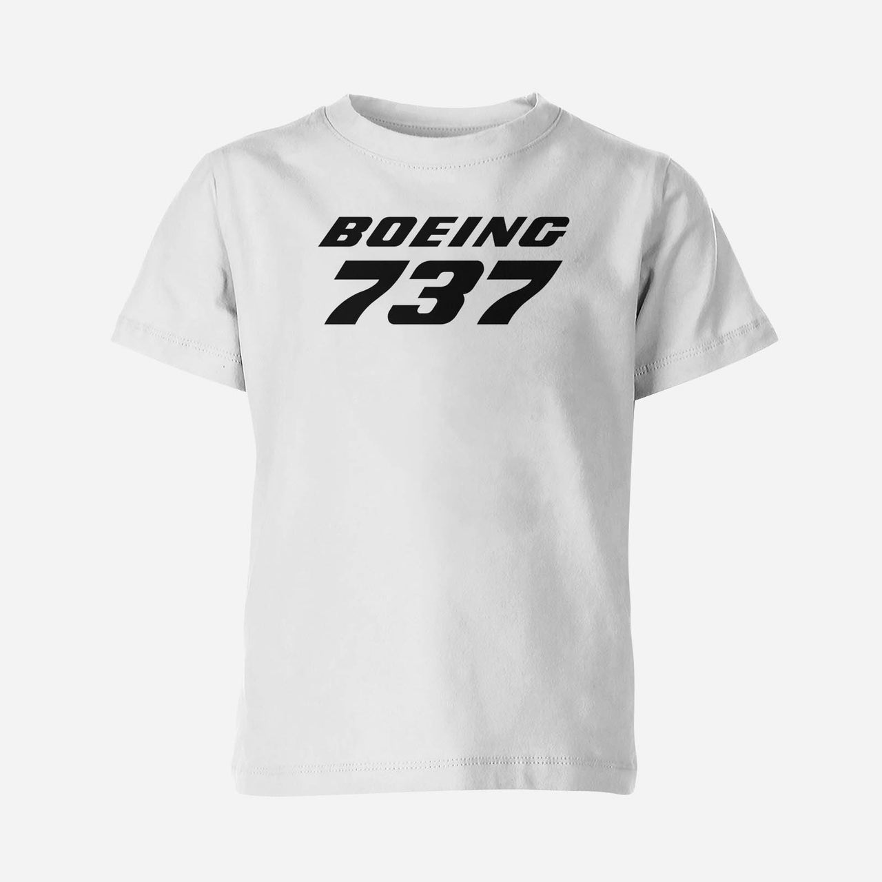Boeing 737 & Text Designed Children T-Shirts