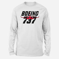 Thumbnail for Amazing Boeing 737 Designed Long-Sleeve T-Shirts