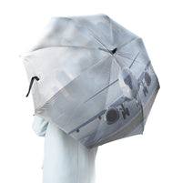 Thumbnail for Boeing 737 & City View Behind Designed Umbrella