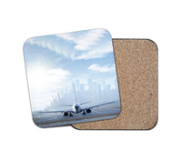 Thumbnail for Boeing 737 & City View Behind Designed Coasters