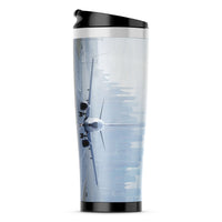 Thumbnail for Boeing 737 & City View Behind copy Designed Travel Mugs