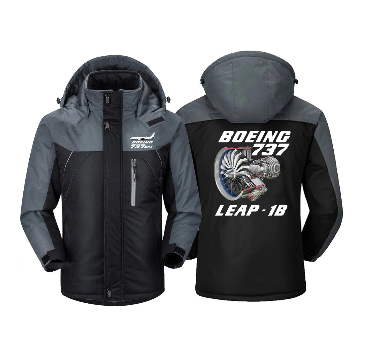 Boeing 737 & Leap 1B Designed Thick Winter Jackets
