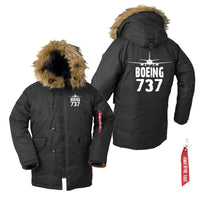 Thumbnail for Boeing 737 & Plane Designed Parka Bomber Jackets
