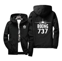 Thumbnail for Boeing 737 & Plane Designed Windbreaker Jackets
