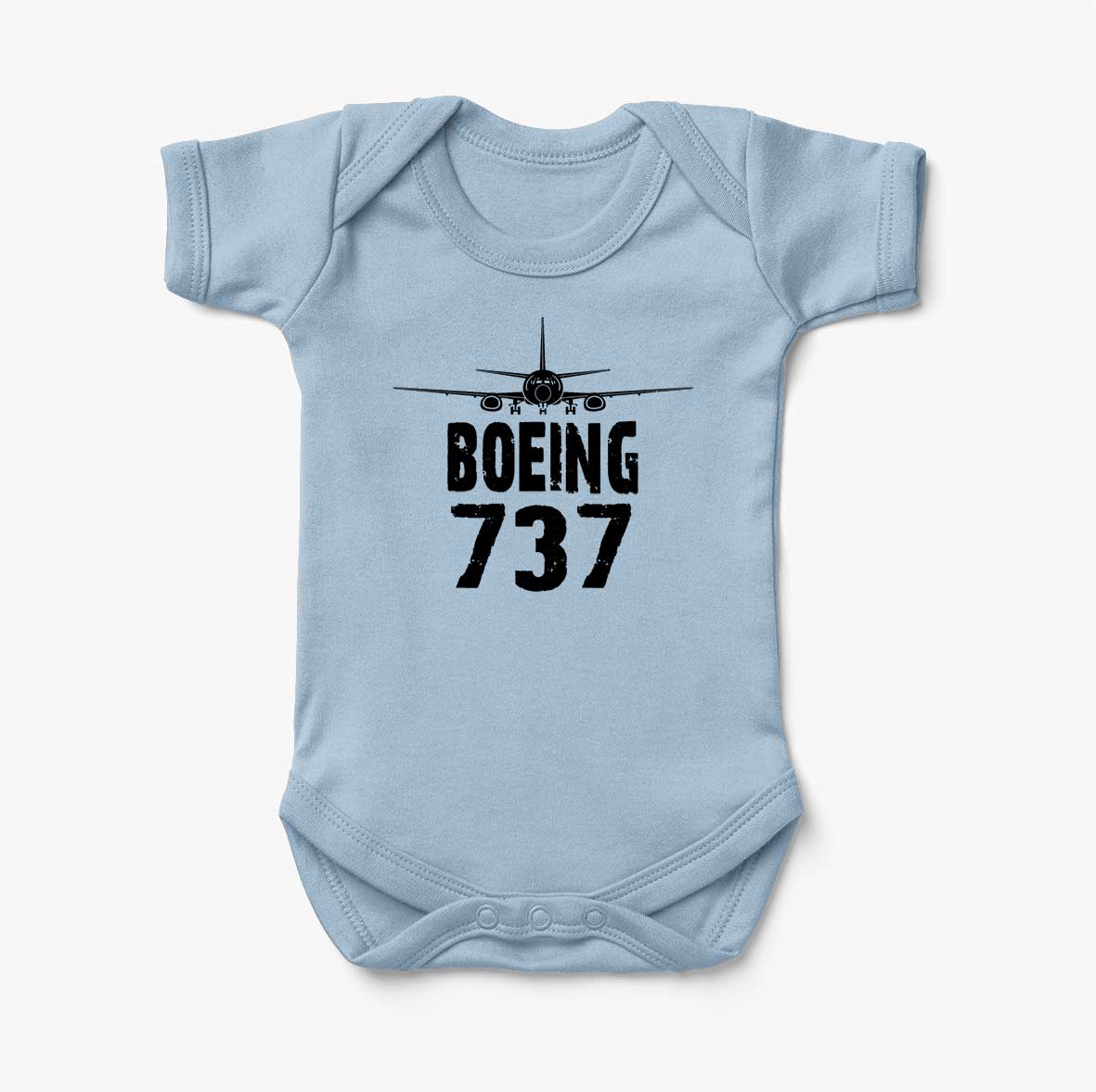 Boeing 737 & Plane Designed Baby Bodysuits