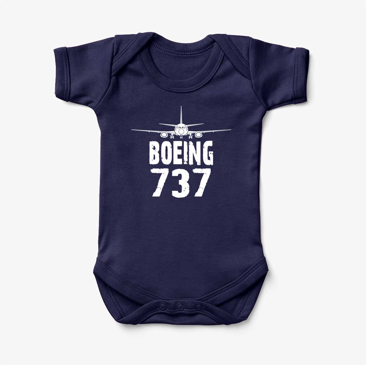 Boeing 737 & Plane Designed Baby Bodysuits