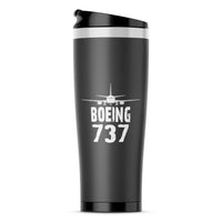 Thumbnail for Boeing 737 & Plane Designed Stainless Steel Travel Mugs