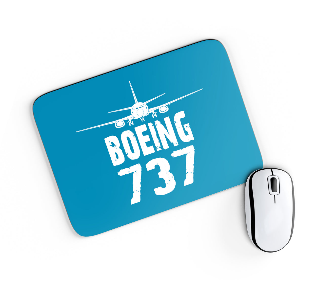 Boeing 737 & Plane Designed Mouse Pads