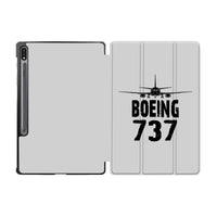 Thumbnail for Boeing 737 & Plane Designed Samsung Tablet Cases