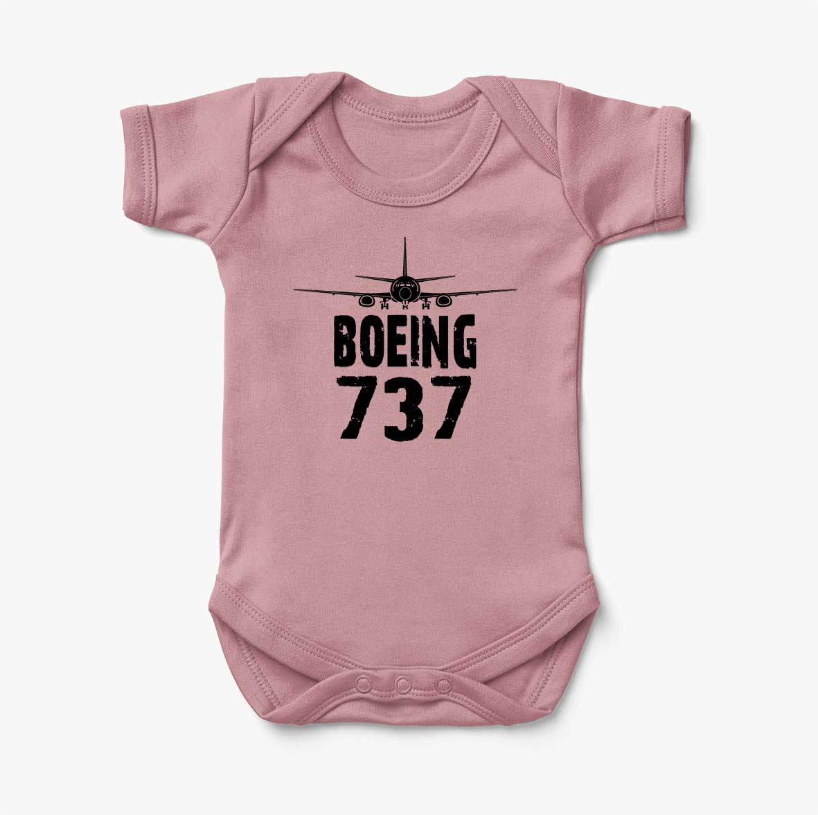 Boeing 737 & Plane Designed Baby Bodysuits