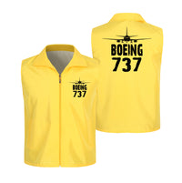 Thumbnail for Boeing 737 & Plane Designed Thin Style Vests
