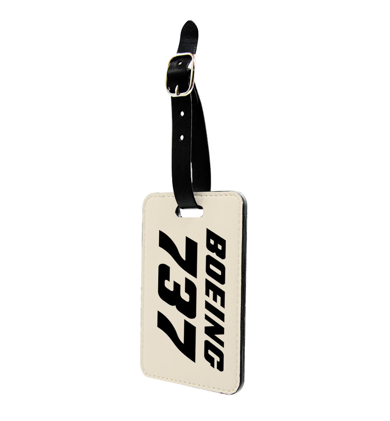 Boeing 737 & Text Designed Luggage Tag